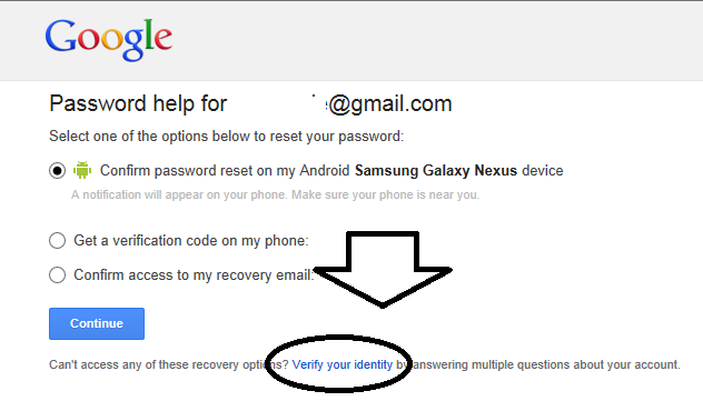 Google Account Recovery